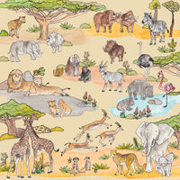 Savannah African Safari Baby Swaddle Wrap | Lluie