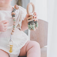Dummy Chain in Leopard Sage