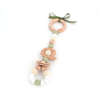 2-in-1 Hedgehog Teething Rattle Toy | Pram Toy | Play Gym Toy