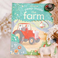 Peep Inside the Farm | Usborne | Children's Books | Early Learning