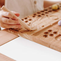 Number Tracing Board | 1 - 10 | Math Counting Board | Early Learning | Montessori Method | Homeschooling