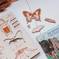 Stuka Puka A Bug's Life Puzzle | Educational Puzzle | Homeschooling | Montessori Method | Waldorf Inspired | Early Learning Puzzle