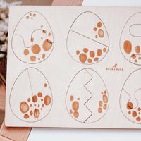 Stuka Puka Egg On Puzzle | Educational Puzzle | Homeschooling | Montessori Method | Waldorf Inspired | Early Learning Puzzle