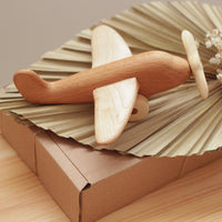 Wooden Heirloom Airplane | Eco-Friendly Toy | Children's Toy | Open Ended Toy | Small World Play