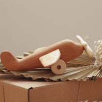 Wooden Heirloom Airplane | Eco-Friendly Toy | Children's Toy | Open Ended Toy | Small World Play