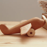 Wooden Heirloom Airplane | Eco-Friendly Toy | Children's Toy | Open Ended Toy | Small World Play