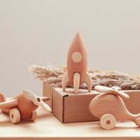 Wooden Heirloom Airplane | Eco-Friendly Toy | Children's Toy | Open Ended Toy | Small World Play
