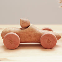 Wooden Heirloom Car with Driver | Eco-Friendly Toy | Children's Toy | Open Ended Toy