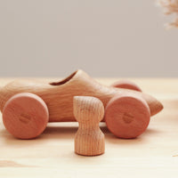 Wooden Heirloom Car with Driver | Eco-Friendly Toy | Children's Toy | Open Ended Toy