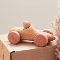 Wooden Heirloom Car with Driver | Eco-Friendly Toy | Children's Toy | Open Ended Toy