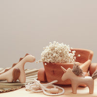 Wooden Eco-Friendly Heirloom Unicorn | Children's Wooden Toy | Open Ended Toy