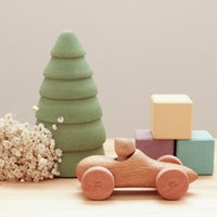 Wooden Heirloom Car with Driver | Eco-Friendly Toy | Children's Toy | Open Ended Toy
