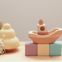 Wooden Heirloom Boat | Eco-Friendly Toy | Children's Toy | Open Ended Toy | Small World Play