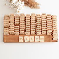 Large Wooden Number Board | NUmbers 1 - 100 | Addition Subtraction Multiplication and Division