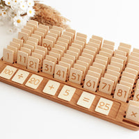 Large Wooden Number Board | NUmbers 1 - 100 | Addition Subtraction Multiplication and Division