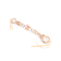 Interlock Teething Pram Garland | Peach