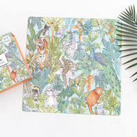 Jungle Adventure Children's Jigsaw Puzzle | Kids Puzzle | Kid's Gift | Play Based Learning Activity | Finished Puzzle