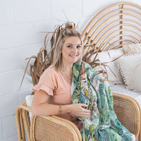 Jungle Baby Swaddle Wrap | Lluie