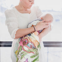 Baby Muslin Swaddle Wrap | Ocean