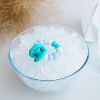Trio Freezer Teether Aquamarine