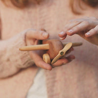 Wooden Heirloom Airplane | Eco-Friendly Toy | Children's Toy | Open Ended Toy | Small World Play