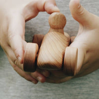 Wooden Heirloom Car with Driver | Eco-Friendly Toy | Children's Toy | Open Ended Toy