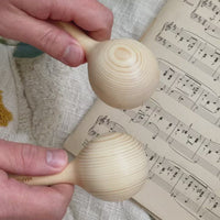 Wooden Maracas | Set of 2