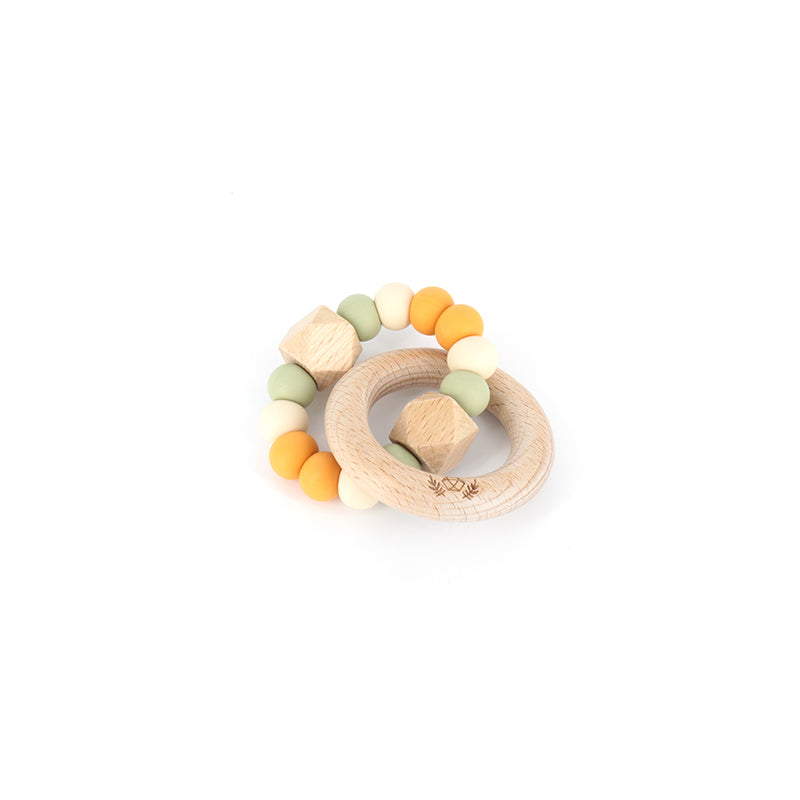 Hexx Teething Rattle | Mango Tango