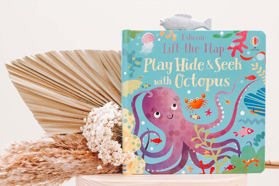 Play Hide and Seek with Octopus | Lift the Flap | Usborne | Children's Book | Early Learning