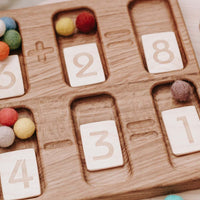 Number Counting Math Board | Numbers 1 - 20 | Early Learning | Homeschooling | Montessori Method