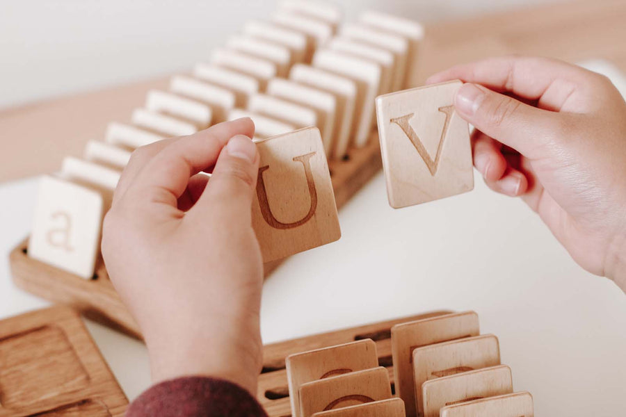 Uppercase Alphabet Cards | Early Learning | Language Learning for Children | Educational Tools | Montessori Approach | Alphabet Boards