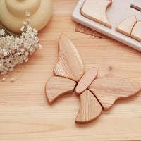 Butterfly Puzzle | Wooden Heirloom Puzzle | Mosaic Puzzle | Eco-Friendly Toy | Children's Toy | Open Ended Toy | Small World Play