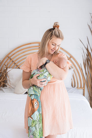 Jungle Baby Wrap Swaddle | Lluie