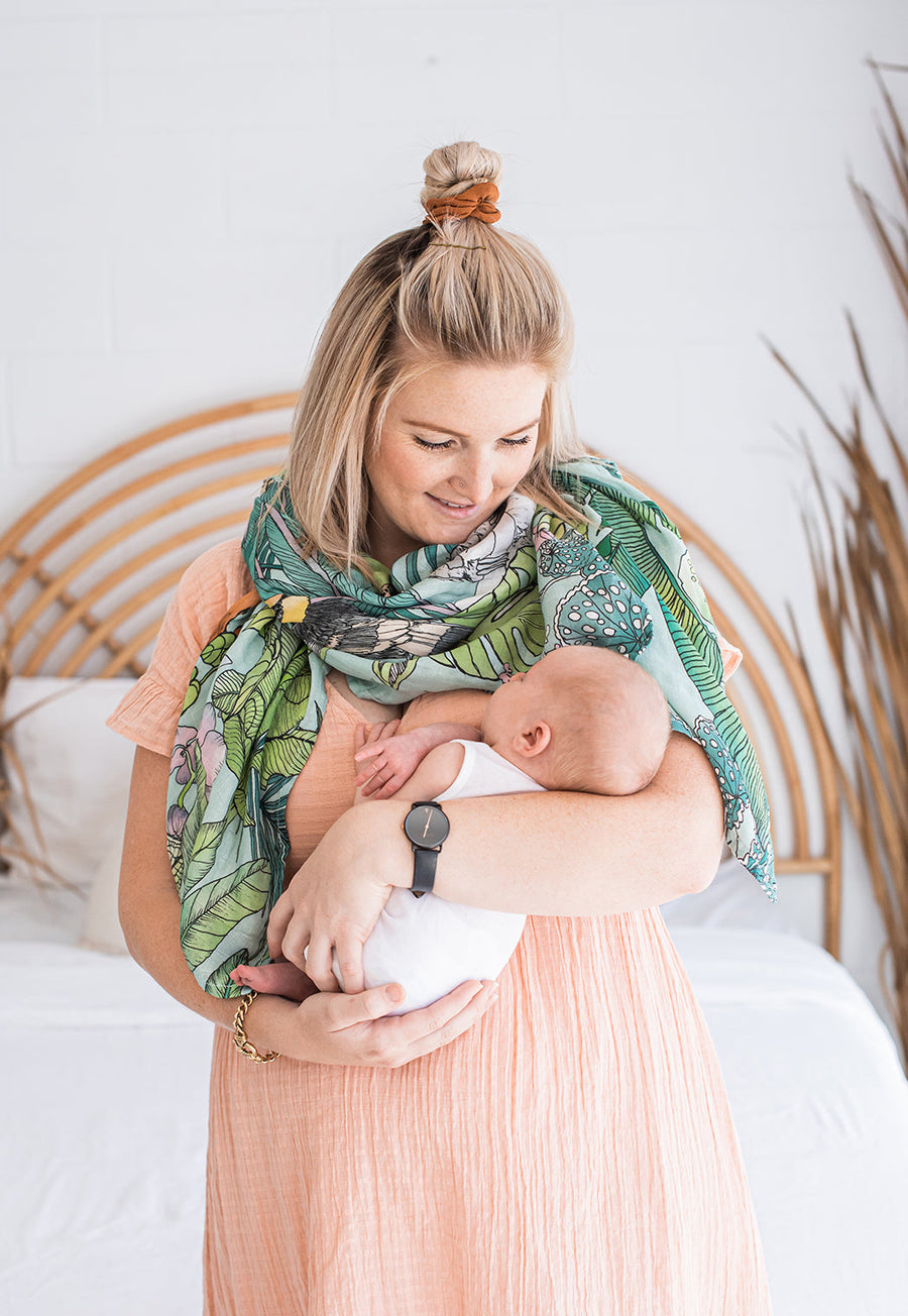 Jungle Baby Swaddle Wrap | Lluie