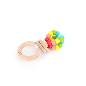 Ring Pop Teething Rattle™ | RAINBOW