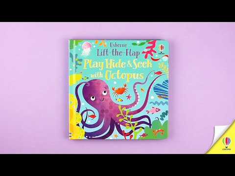 Play Hide and Seek with Octopus | Lift the Flap | Usborne | Children's Book | Early Learning